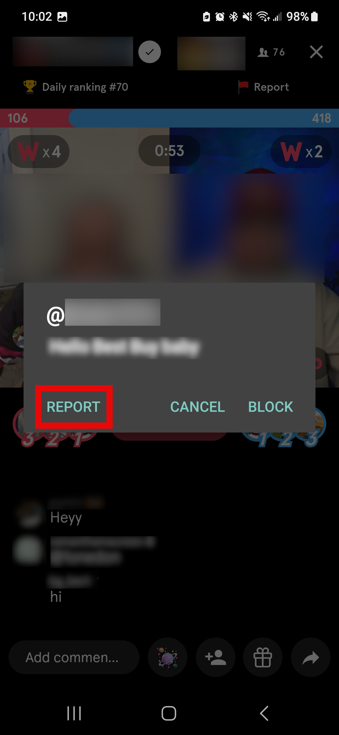 Tap Report to Report Comment.png