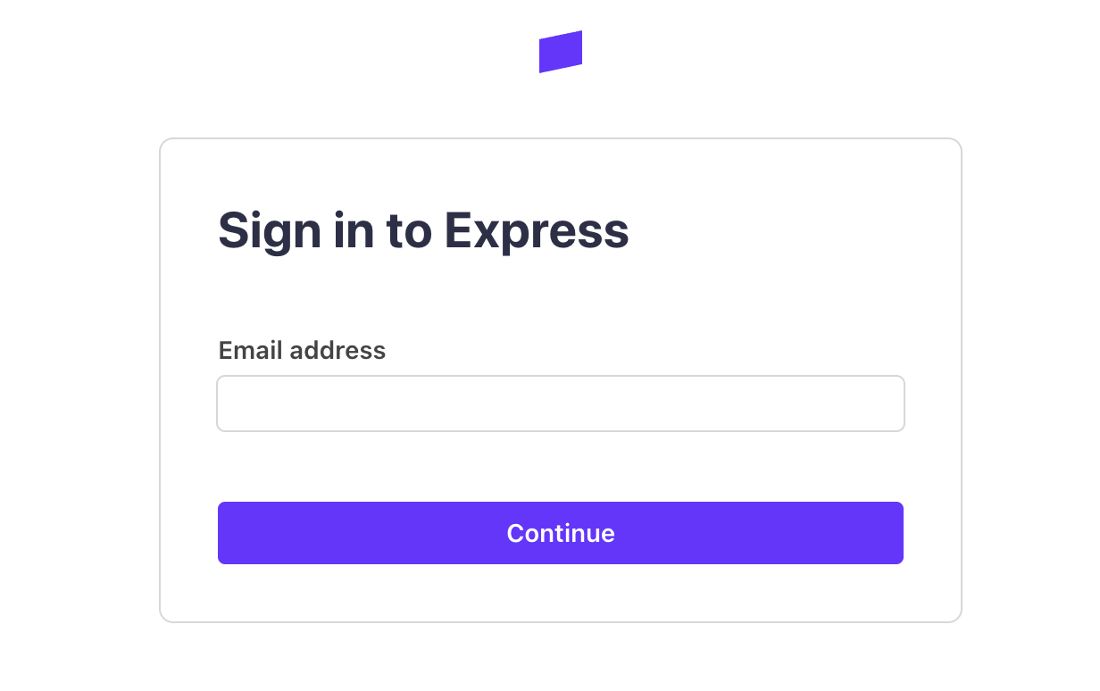 Sign to Stripe Express